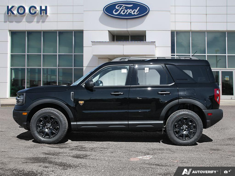 NEW 2026 Ford Bronco Sport Badlands - Shadow Black Exterior / DARK SPACE GREY LEATHER Interior - $50,069 - Stock #E60774 - VIN 3FMCR9DA9TRE70022 - Photo 3