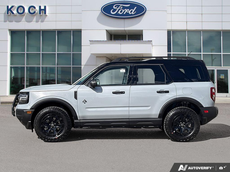 USED 2026 Ford Bronco Sport Outer Banks Sasquatch - Space White Metallic Exterior / EBONY/ROAST, PREMIUM TRIMMED HTD FRONT BUCKET SEATS Interior - $42,925 - Stock #EP4757 - VIN 3FMCR9CN8TRE50316 - Photo 3