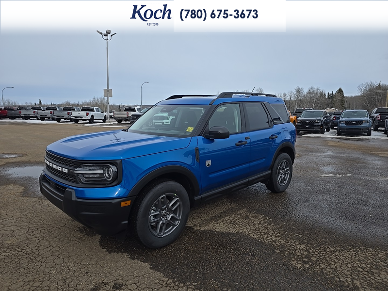 NEW 2026 Ford Bronco Sport Big Bend - Velocity Blue Metallic Exterior / LIGHT SMOKED TRUFFLE Interior - $41,440 - Stock #A26125 - VIN 3FMCR9BN6TRE21320 - Photo 4