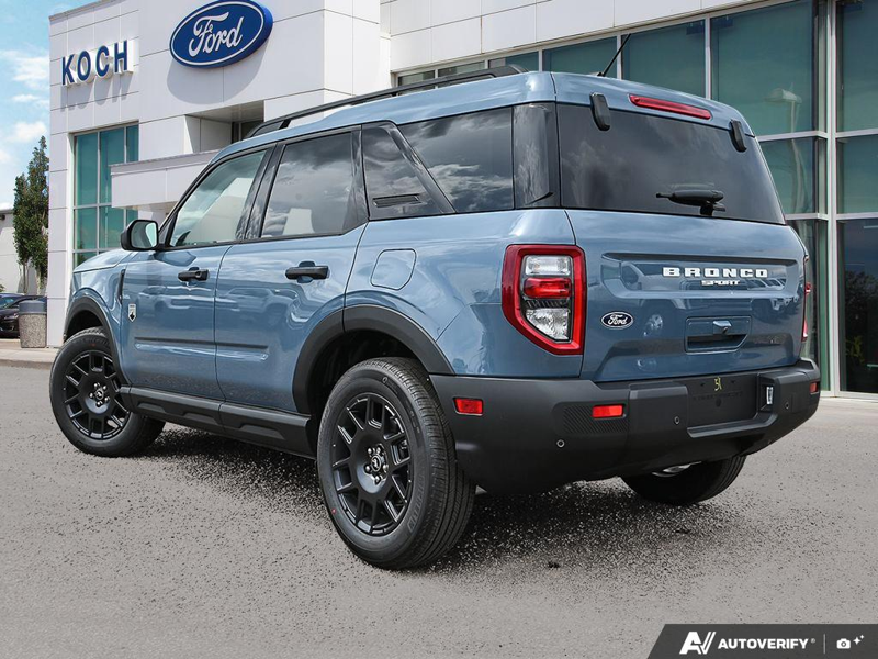 NEW 2026 Ford Bronco Sport Big Bend - Azure Grey Metallic Tri-coat Exterior / LIGHT SMOKED TRUFFLE Interior - $40,044 - Stock #E60694 - VIN 3FMCR9BN8TRE70261 - Photo 4