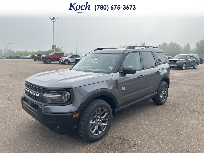 NEW 2026 Ford Bronco Sport Big Bend - Carbonized Grey Metallic Exterior / LIGHT SMOKED TRUFFLE Interior - $39,345 - Stock #A26174 - VIN 3FMCR9BN1TRE51423 - Photo 4