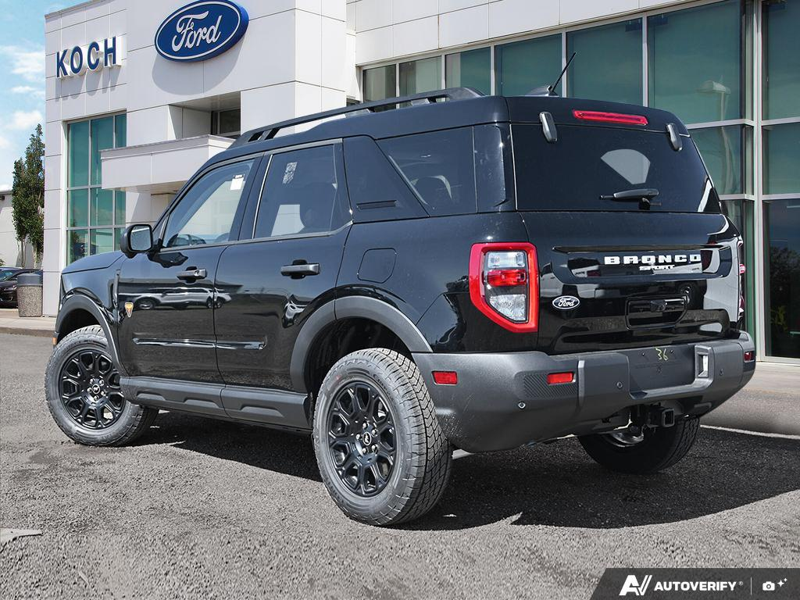 NEW 2026 Ford Bronco Sport Badlands - Shadow Black Exterior / DARK SPACE GREY LEATHER Interior - $50,069 - Stock #E60774 - VIN 3FMCR9DA9TRE70022 - Photo 4