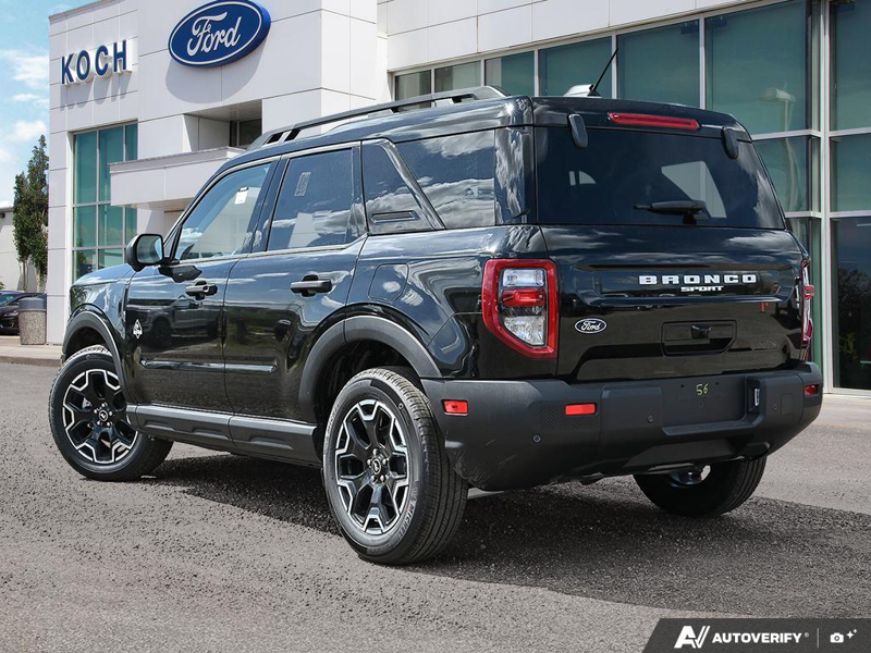 NEW 2026 Ford Bronco Sport Outer Banks - Shadow Black Exterior / EBONY BROWN VINYL Interior - $42,516 - Stock #E60800 - VIN 3FMCR9CNXTRE69532 - Photo 4