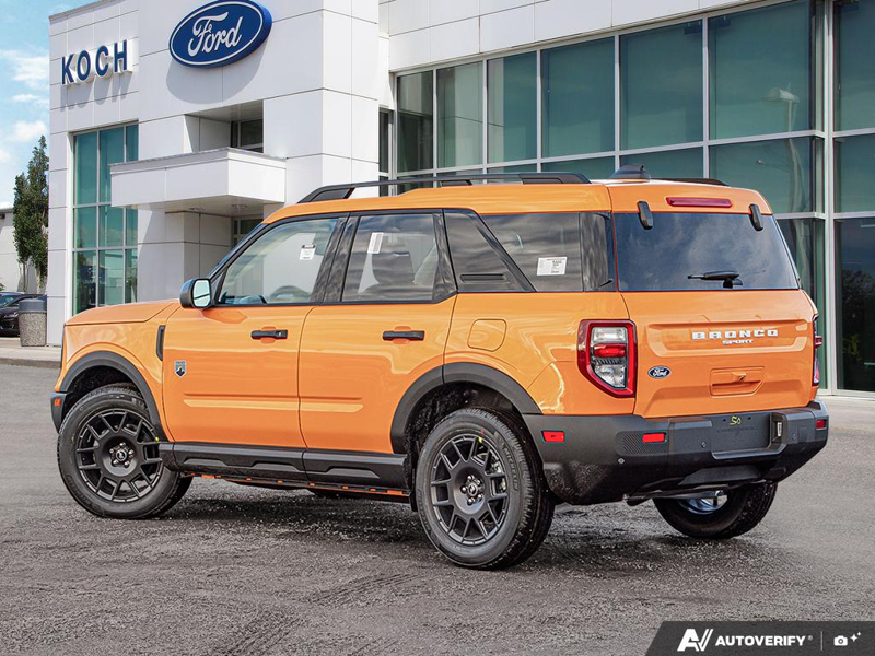 NEW 2026 Ford Bronco Sport Big Bend - Orange Fury Metallic Tri-coat Exterior / LIGHT SMOKED TRUFFLE Interior - $38,613 - Stock #E60225 - VIN 3FMCR9BN5TRE09661 - Photo 4