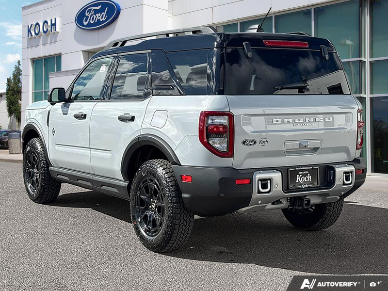 USED 2026 Ford Bronco Sport Outer Banks Sasquatch - Space White Metallic Exterior / EBONY/ROAST, PREMIUM TRIMMED HTD FRONT BUCKET SEATS Interior - $42,925 - Stock #EP4757 - VIN 3FMCR9CN8TRE50316 - Photo 4