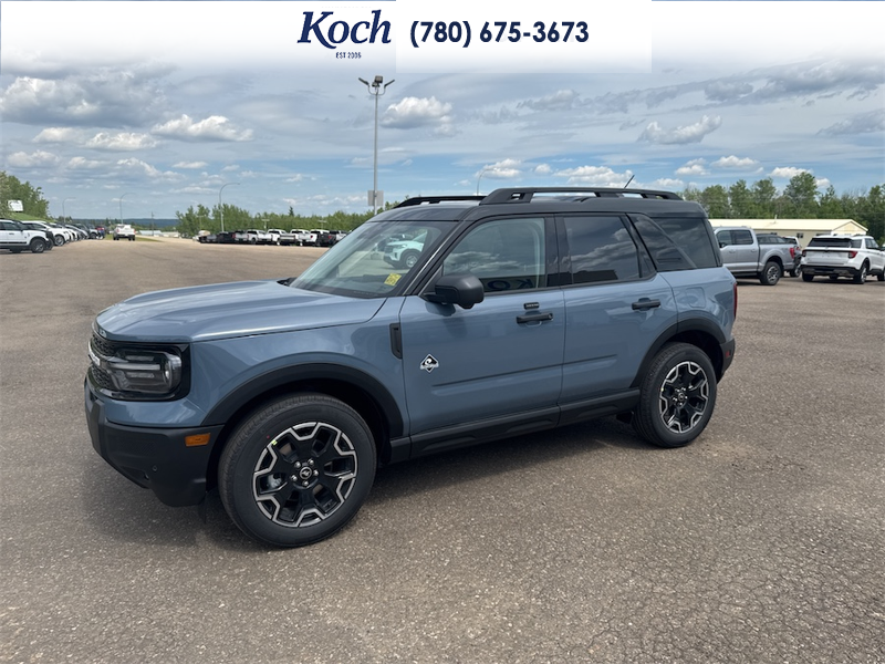 NEW 2026 Ford Bronco Sport Outer Banks - Azure Grey Metallic Tri-coat Exterior / EBONY BROWN VINYL Interior - $44,985 - Stock #A26189 - VIN 3FMCR9CN8TRE70159 - Photo 5