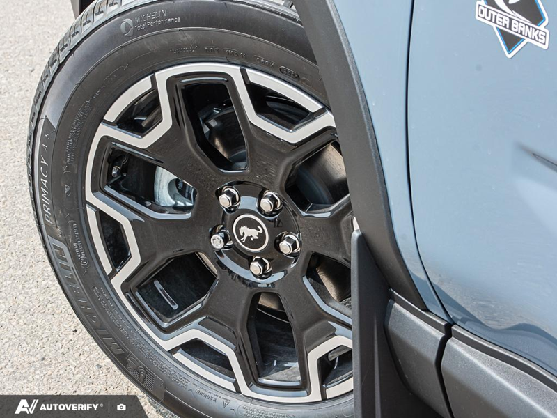 NEW 2026 Ford Bronco Sport Outer Banks - Azure Grey Metallic Tri-coat Exterior / EBONY/ROAST, PREMIUM TRIMMED HTD FRONT BUCKET SEATS Interior - $43,353 - Stock #D60696 - VIN 3FMCR9CN4TRE86844 - Photo 6