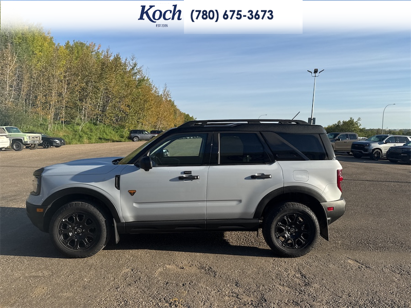 NEW 2026 Ford Bronco Sport Badlands - Space White Metallic Exterior / DARK SPACE GREY, ACTIVEX TRIMMED HTD FR SPORT CONTOUR BUCKET SEA Interior - $47,470 - Stock #A26257 - VIN 3FMCR9DA8TRE86406 - Photo 7