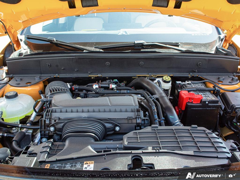 NEW 2026 Ford Bronco Sport Badlands - Orange Fury Metallic Tri-coat Exterior / DARK SPACE GREY LEATHER Interior - $50,370 - Stock #E60241 - VIN 3FMCR9DA8TRE10054 - Photo 8