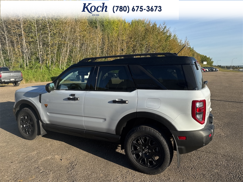 NEW 2026 Ford Bronco Sport Badlands - Space White Metallic Exterior / DARK SPACE GREY, ACTIVEX TRIMMED HTD FR SPORT CONTOUR BUCKET SEA Interior - $47,470 - Stock #A26257 - VIN 3FMCR9DA8TRE86406 - Photo 9