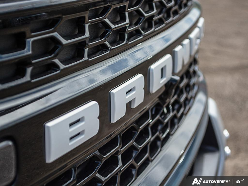 NEW 2026 Ford Bronco Sport Badlands - Azure Grey Metallic Tri-coat Exterior / DARK SPACE GREY LEATHER Interior - $50,333 - Stock #E60646 - VIN 3FMCR9DAXTRE51320 - Photo 9