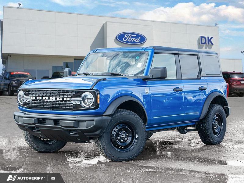 NEW 2026 Ford Bronco Big Bend - Velocity Blue Metallic Exterior / BLACK CLOTH GREY Interior - $60,248 - Stock #D60319 - VIN 1FMDE7BH2TLA54512 - Photo 1