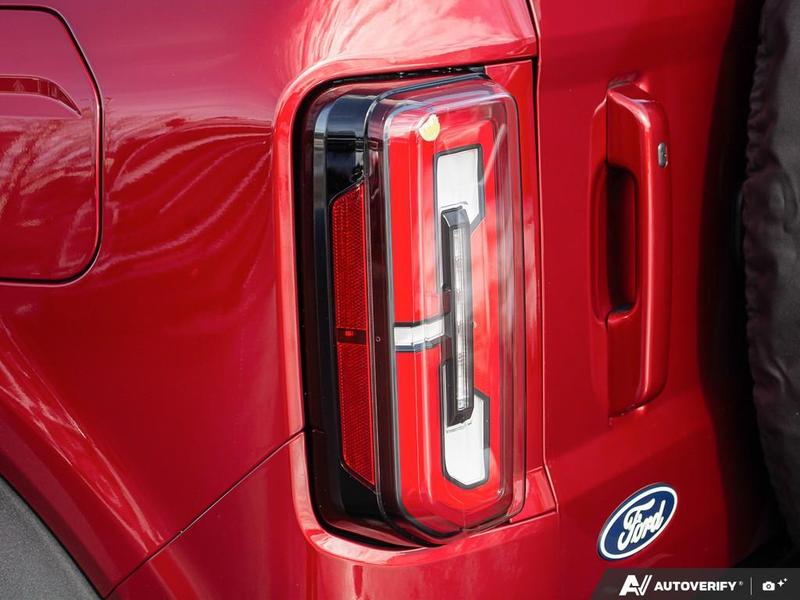 NEW 2026 Ford Bronco Outer Banks 60th Anniversary Edition - Ruby Red Tri-coat Metallic Exterior / BLACK ONYX-LEATHER/VINYL Interior - $84,824 - Stock #E60355 - VIN 1FMEE8BP6TLA60752 - Photo 12