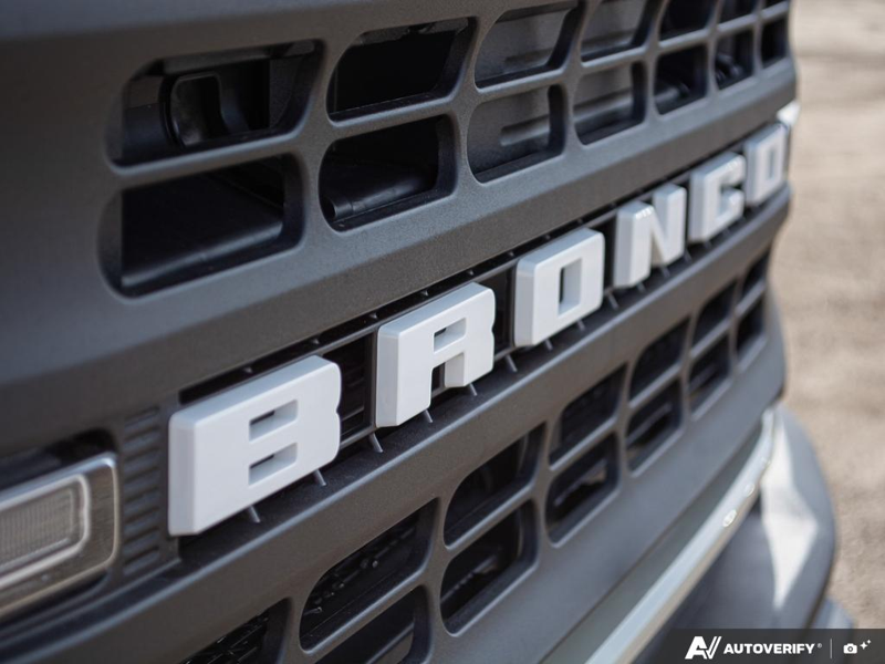 NEW 2026 Ford Bronco Base Sasquatch Manual - Avalanche Exterior / BLACK CLOTH GREY Interior - $61,356 - Stock #E60239 - VIN 1FMDE6AH1TLA43559 - Photo 11
