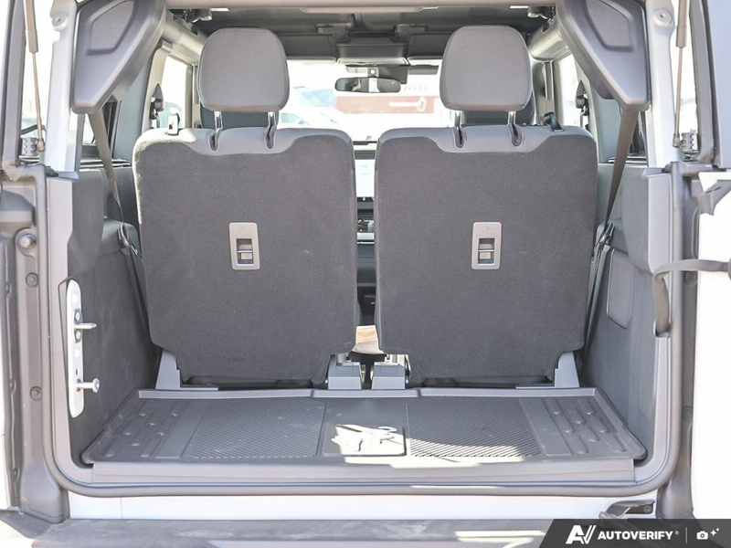 NEW 2026 Ford Bronco Base Sasquatch Manual - Avalanche Exterior / BLACK CLOTH GREY Interior - $61,356 - Stock #E60239 - VIN 1FMDE6AH1TLA43559 - Photo 11