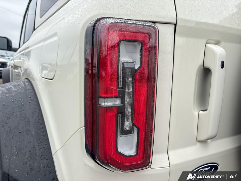 NEW 2026 Ford Bronco Outer Banks 60th Anniversary Edition - Wimbledon White Exterior / BLACK ONYX-LEATHER/VINYL Interior - $73,857 - Stock #E60681 - VIN 1FMEE8BH0TLA92542 - Photo 11
