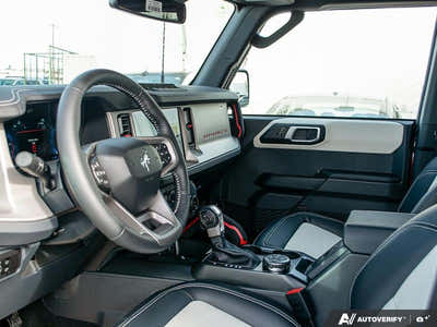 NEW 2026 Ford Bronco Outer Banks 60th Anniversary Edition - BLACK ONYX-LEATHER/VINYL Interior - $86,924 - Stock #E60355 - VIN 1FMEE8BP6TLA60752