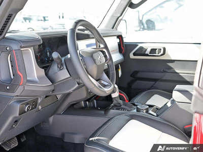 NEW 2026 Ford Bronco Outer Banks 60th Anniversary Edition - BLACK ONYX-LEATHER/VINYL Interior - $88,774 - Stock #E60405 - VIN 1FMEE8BP0TLA54929