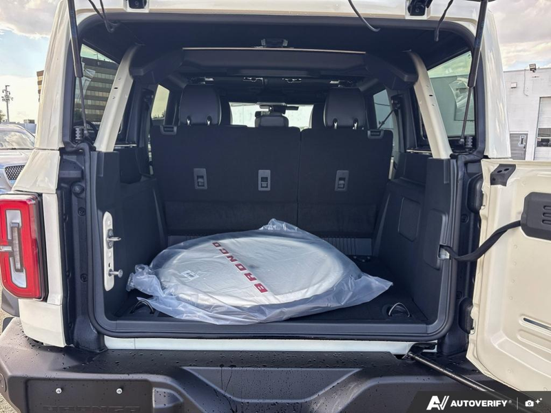 NEW 2026 Ford Bronco Outer Banks 60th Anniversary Edition - Wimbledon White Exterior / BLACK ONYX-LEATHER/VINYL Interior - $78,930 - Stock #E60989 - VIN 1FMEE8BP8TLB22474 - Photo 12