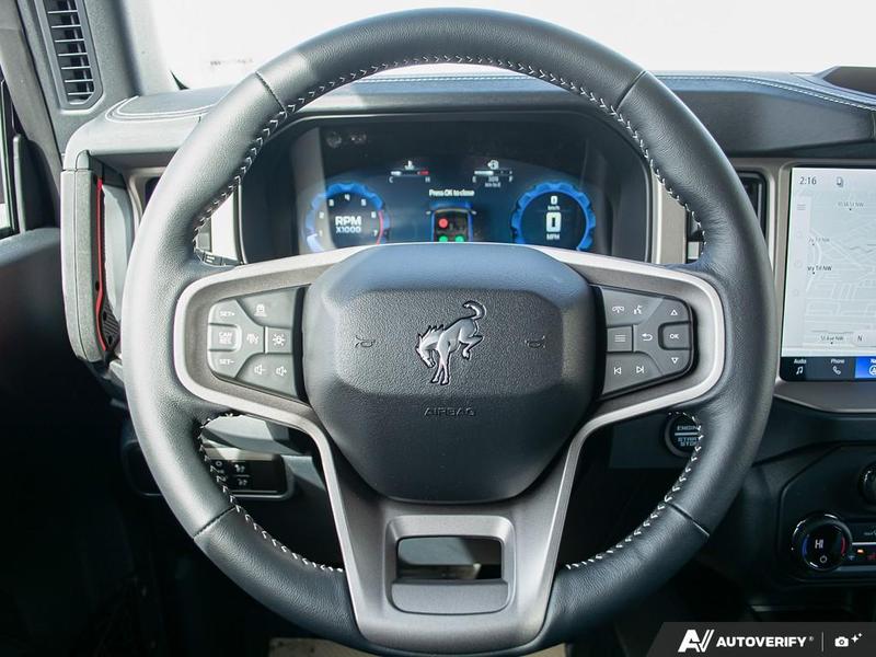 NEW 2026 Ford Bronco Outer Banks 60th Anniversary Edition - Ruby Red Tri-coat Metallic Exterior / BLACK ONYX-LEATHER/VINYL Interior - $84,824 - Stock #E60355 - VIN 1FMEE8BP6TLA60752 - Photo 14