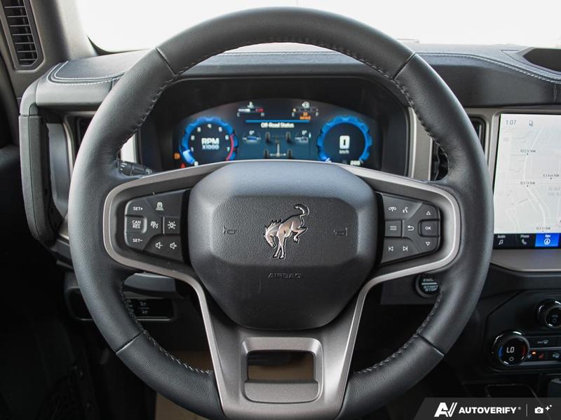 NEW 2026 Ford Bronco Outer Banks - Avalanche Exterior / BLACK ONYX LEATHER TRIM VINYL Interior - $69,839 - Stock #E60576 - VIN 1FMDE8BH1TLA78970 - Photo 14