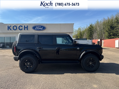 NEW 2026 Ford Bronco Outer Banks - BLACK ONYX LEATHER TRIM/VINYL Interior - $85,165 - Stock #A26180 - VIN 1FMEE8BP7TLA88849