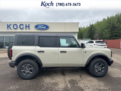 NEW 2026 Ford Bronco Big Bend - CARMELO PLATINUM LEATHER BUCKET Interior - $64,525 - Stock #A26179 - VIN 1FMDE7BH9TLA89810