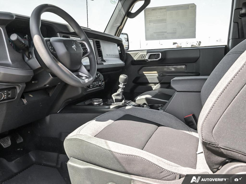 NEW 2026 Ford Bronco Base Sasquatch Manual Trans - Marsh Gray Exterior / BLACK CLOTH GREY Interior - $65,799 - Stock #E60185 - VIN 1FMDE6AH9TLA43471 - Photo 13
