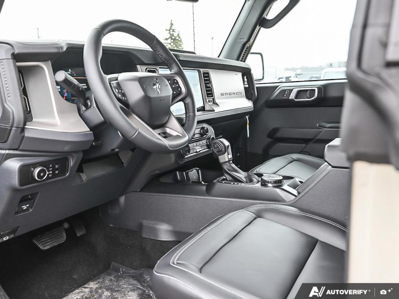 NEW 2026 Ford Bronco Outer Banks - Desert Sand Exterior / BLACK ONYX LEATHER TRIM/VINYL Interior - $70,834 - Stock #E60687 - VIN 1FMEE8BP2TLA98432 - Photo 13