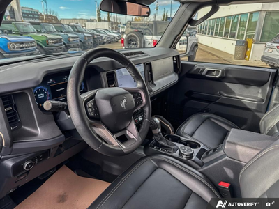 USED 2026 Ford Bronco Badlands - BLACK ONYX, LEATHER-TRIMMED/VINYL BUCKET SEATS Interior - $79,925 - Stock #EP4811 - VIN 1FMEE9BP4TLA57449