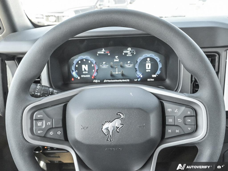NEW 2026 Ford Bronco Base Sasquatch Manual Trans - Marsh Gray Exterior / BLACK CLOTH GREY Interior - $65,799 - Stock #E60185 - VIN 1FMDE6AH9TLA43471 - Photo 14