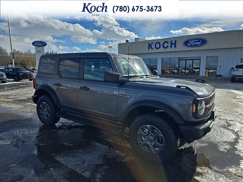 NEW 2026 Ford Bronco Big Bend - Carbonized Grey Metallic Exterior / CARMELO PLATINUM LEATHER BUCKET Interior - $64,730 - Stock #A26033 - VIN 1FMDE7BH6TLA44727 - Photo 15