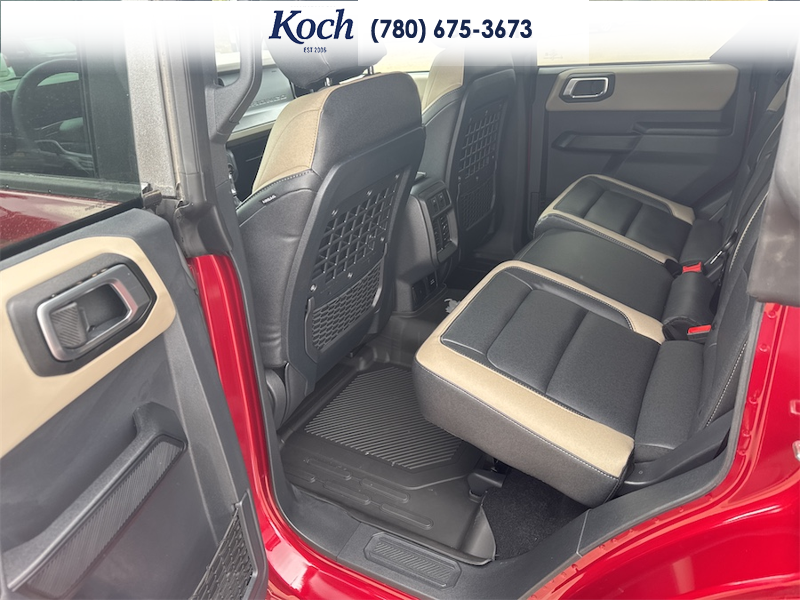 NEW 2026 Ford Bronco Big Bend - Ruby Red Tri-coat Metallic Exterior / VINYL SANDSTONE/BLACK SEATS Interior - $66,585 - Stock #A26053 - VIN 1FMDE7BH4TLA48887 - Photo 18
