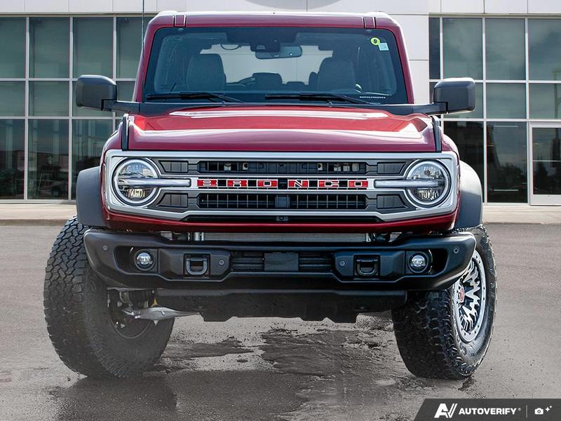 NEW 2026 Ford Bronco Outer Banks 60th Anniversary Edition - Ruby Red Tri-coat Metallic Exterior / BLACK ONYX-LEATHER/VINYL Interior - $84,824 - Stock #E60355 - VIN 1FMEE8BP6TLA60752 - Photo 2