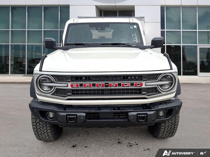 NEW 2026 Ford Bronco Outer Banks 60th Anniversary Edition - Wimbledon White Exterior / BLACK ONYX-LEATHER/VINYL Interior - $84,724 - Stock #E60186 - VIN 1FMEE8BP9TLA47123 - Photo 2