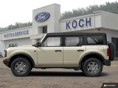 NEW 2026 Ford Bronco Big Bend - Desert Sand Exterior - $64,525 - Stock #A26179 - VIN 1FMDE7BH9TLA89810