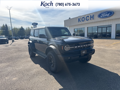NEW 2026 Ford Bronco Outer Banks - Shadow Black Exterior - $85,165 - Stock #A26180 - VIN 1FMEE8BP7TLA88849
