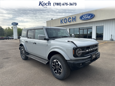 NEW 2026 Ford Bronco Outer Banks - Avalanche Exterior - $72,340 - Stock #A26078 - VIN 1FMDE8BH6TLA58407
