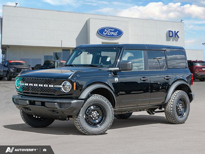 NEW 2026 Ford Bronco Big Bend - Shadow Black Exterior - $61,498 - Stock #D60480 - VIN 1FMDE7BH8TLA88826