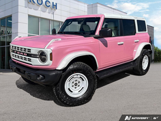 NEW 2026 Ford Bronco Heritage "Pink Pony" Edition - Oxford White Exterior - $95,859 - Stock #E60452 - VIN 1FMEE4DP1TLA71633