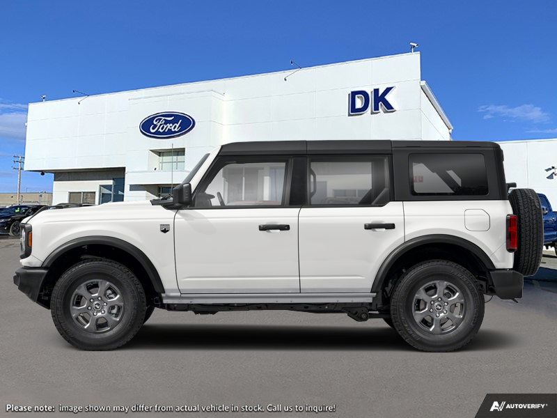 NEW 2026 Ford Bronco Big Bend - Oxford White Exterior / DARK SPACE GREY/BLK ONYX, CLOTH BUCKET SEATS Interior - $59,072 - Stock #D60736 - VIN 1FMDE7BH1TLB34013 - Photo 1