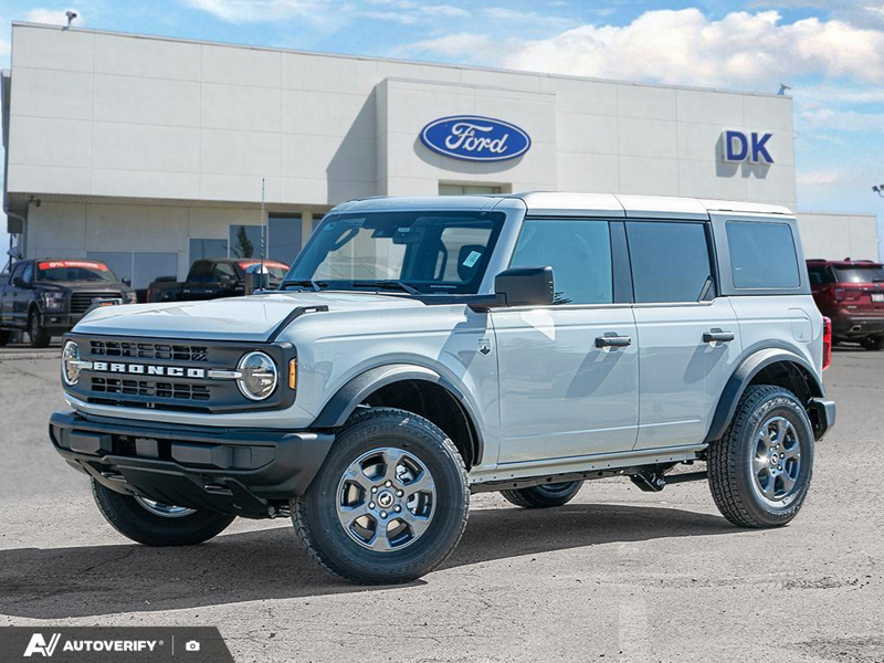 NEW 2026 Ford Bronco Big Bend - Avalanche Grey Exterior / BLACK CLOTH GREY Interior - $59,072 - Stock #D60743 - VIN 1FMDE7BH3TLB38452 - Photo 1
