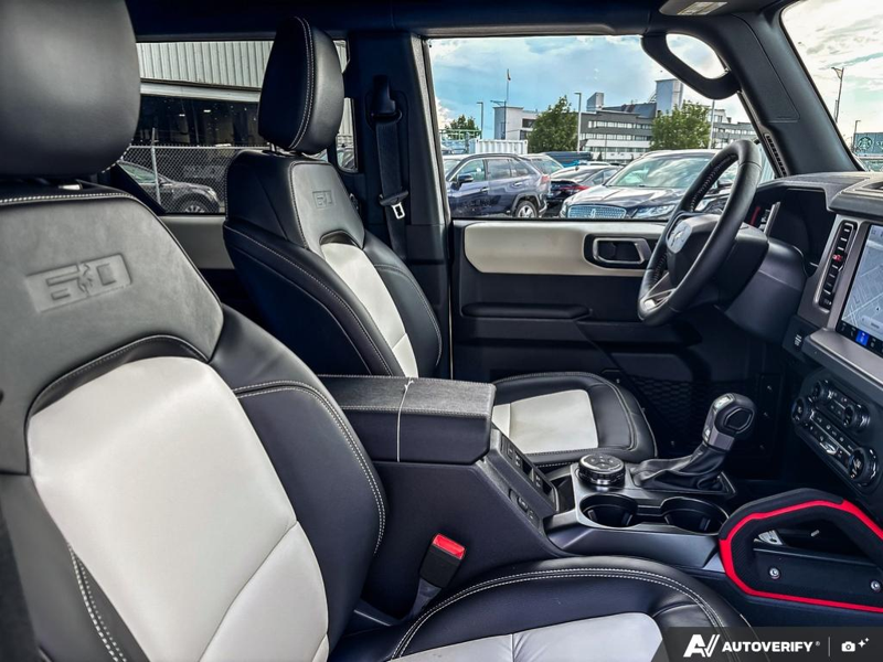 NEW 2026 Ford Bronco Outer Banks 60th Anniversary Edition - Wimbledon White Exterior / BLACK ONYX-LEATHER/VINYL Interior - $78,930 - Stock #E60989 - VIN 1FMEE8BP8TLB22474 - Photo 22