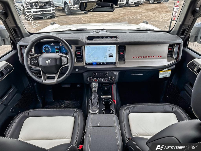NEW 2026 Ford Bronco Outer Banks 60th Anniversary Edition - Wimbledon White Exterior / BLACK ONYX-LEATHER/VINYL Interior - $73,857 - Stock #E60681 - VIN 1FMEE8BH0TLA92542 - Photo 24