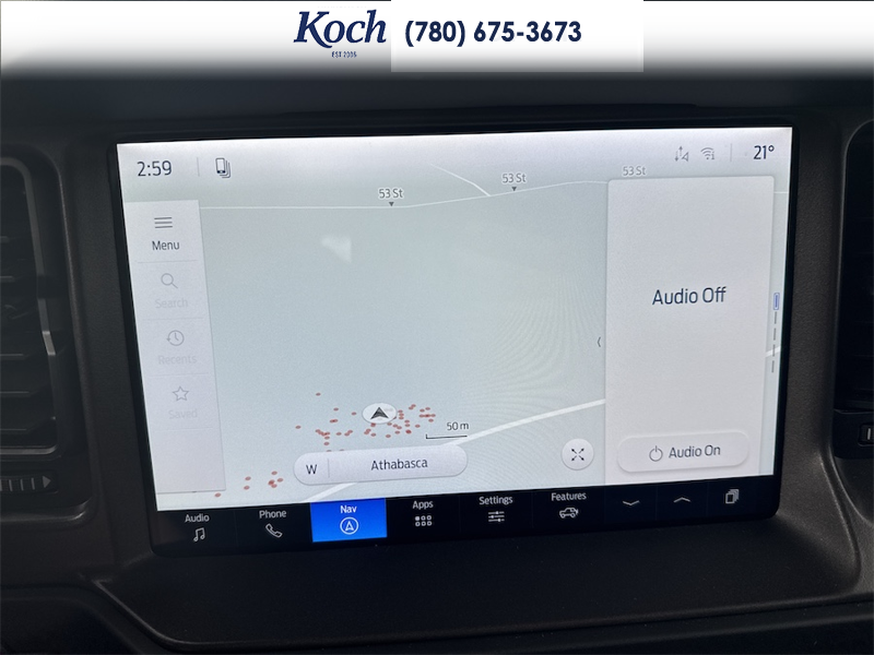 NEW 2026 Ford Bronco Big Bend - Velocity Blue Metallic Exterior / CARMELO PLATINUM LEATHER BUCKET Interior - $65,665 - Stock #A26120 - VIN 1FMDE7BH5TLA61924 - Photo 27