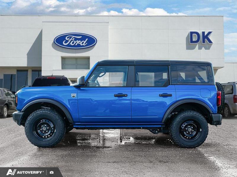 NEW 2026 Ford Bronco Big Bend - Velocity Blue Metallic Exterior / BLACK CLOTH GREY Interior - $60,248 - Stock #D60319 - VIN 1FMDE7BH2TLA54512 - Photo 3