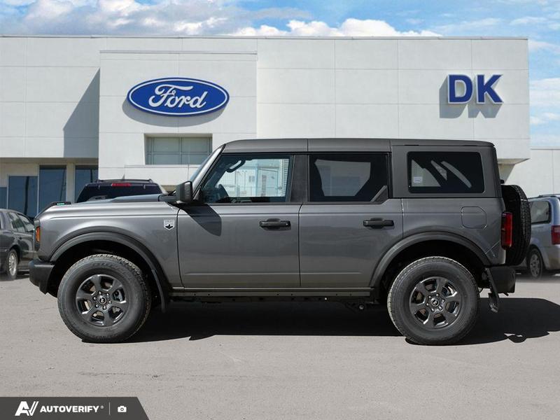 NEW 2026 Ford Bronco Big Bend - Carbonized Grey Metallic Exterior / BLACK CLOTH GREY Interior - $57,798 - Stock #D60400 - VIN 1FMDE7BH4TLA78021 - Photo 3
