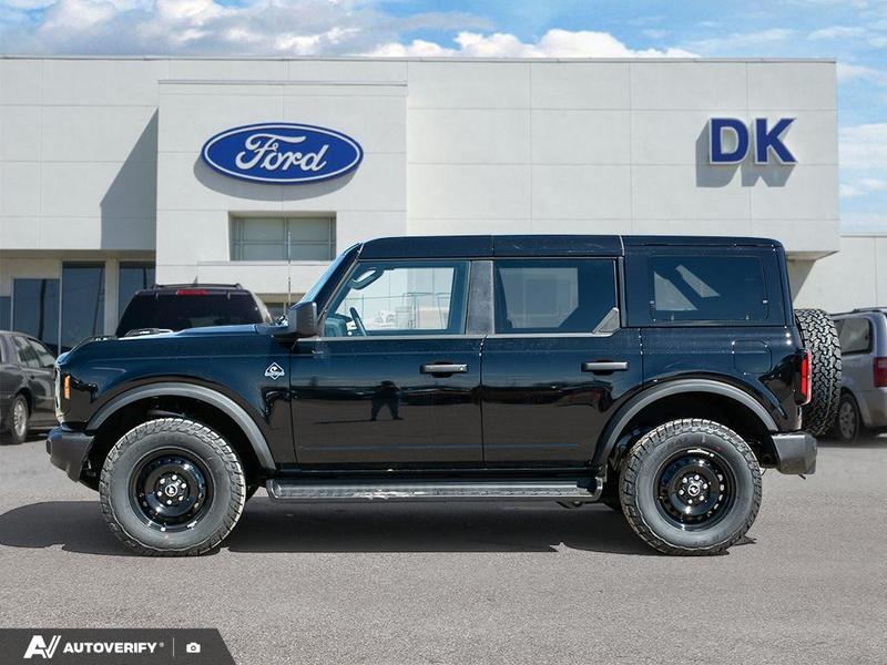 NEW 2026 Ford Bronco Outer Banks - Shadow Black Exterior / BLACK ONYX LEATHER TRIM/VINYL Interior - $73,173 - Stock #D60437 - VIN 1FMEE8BP5TLA75629 - Photo 3