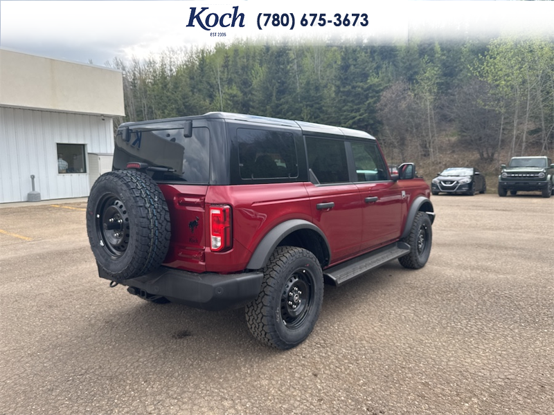 NEW 2026 Ford Bronco Big Bend - Ruby Red Tri-coat Metallic Exterior / VINYL SANDSTONE/BLACK SEATS Interior - $66,585 - Stock #A26053 - VIN 1FMDE7BH4TLA48887 - Photo 2