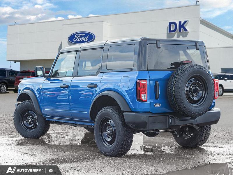 NEW 2026 Ford Bronco Big Bend - Velocity Blue Metallic Exterior / BLACK CLOTH GREY Interior - $60,248 - Stock #D60319 - VIN 1FMDE7BH2TLA54512 - Photo 4